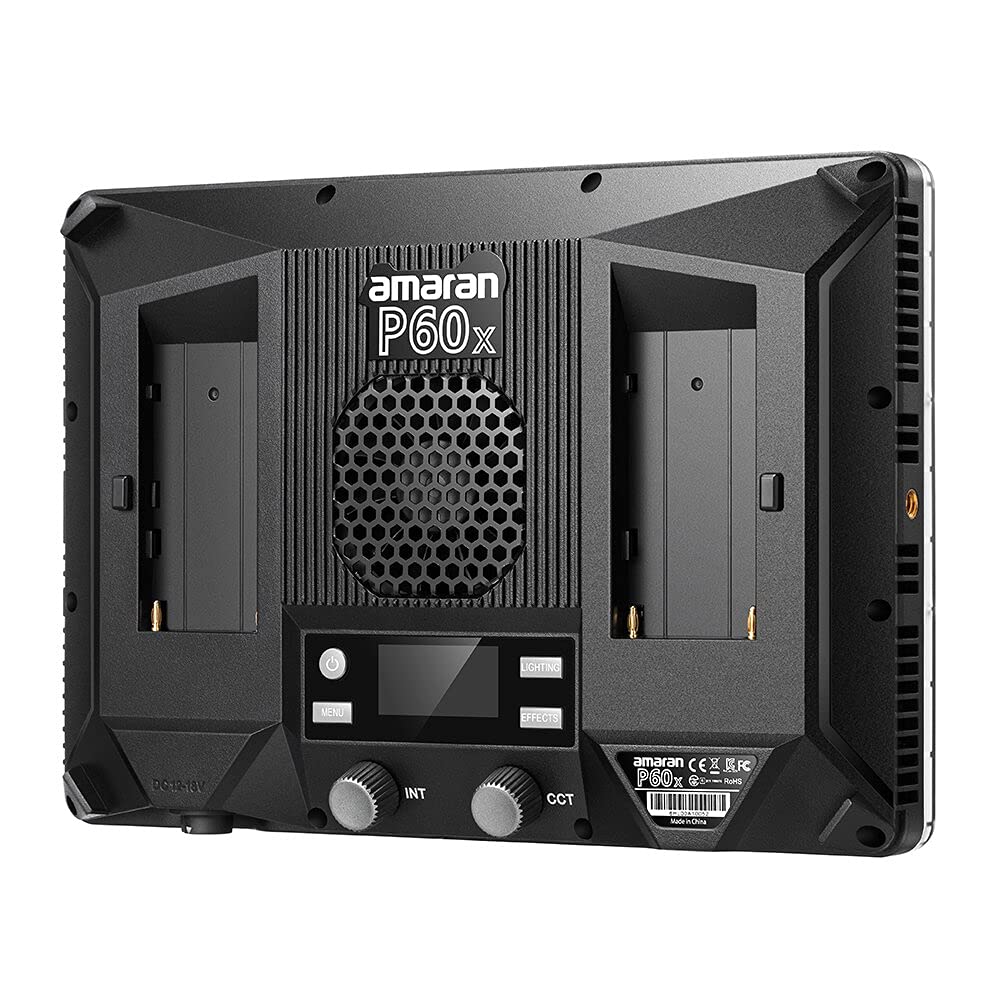 Aputure amaran 60x + NPF × 2 Aputure Amaran COB 60x Ultra kompaktowa lampa wideo LED 65 W